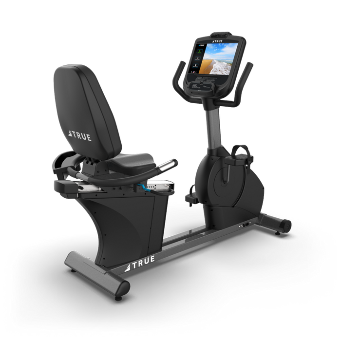 True Fitness C400 Recumbent bike with 16" Touch Screen console