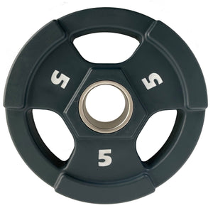5kg Rubber Olympic Plate BK