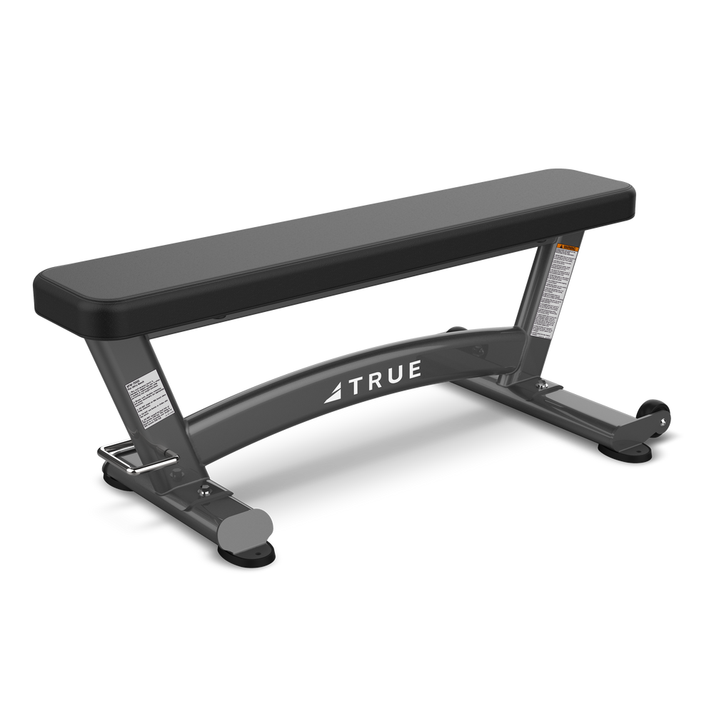 True Fitness XFW Flat Bench Charcoal