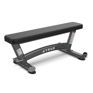 True Fitness XFW Flat Bench Charcoal